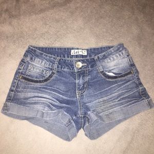 Lei denim shorts w/ pockets